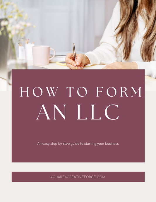 How to Form an LLC Digital Download
