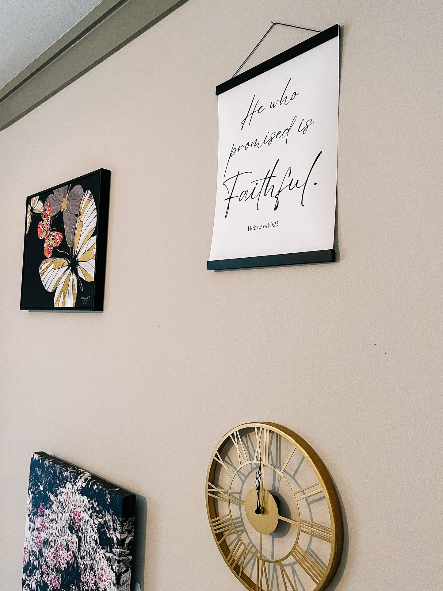 He Who Promised is Faithful Wall Decor