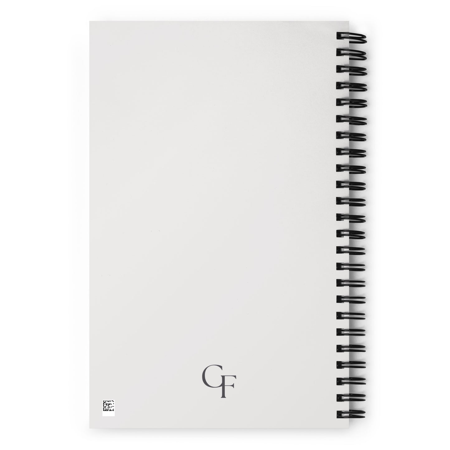 "I Take Action on my Dreams" Cream Spiral Notebook